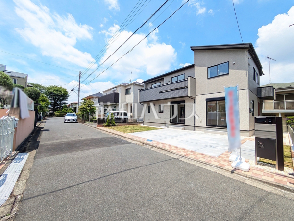 接道状況および現場風景 【八王子市北野台1丁目】 接道状況および現場風景 【八王子市北野台1丁目】