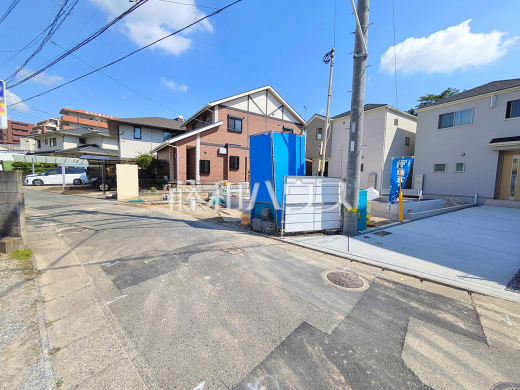 接道状況および現場風景 【福岡市博多区新和町2丁目】