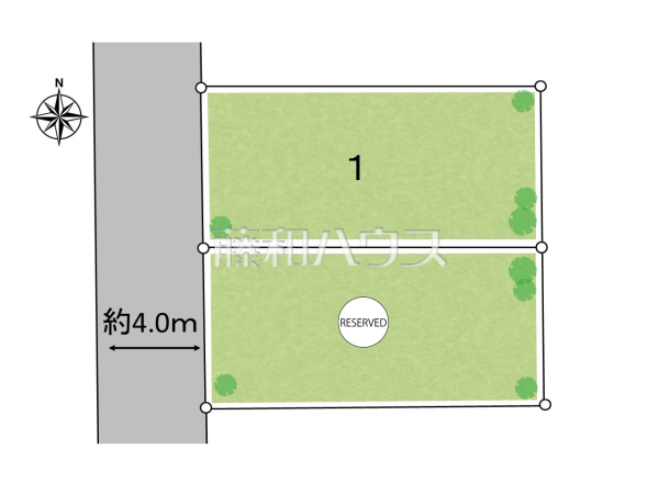 全体区画図 【小金井市緑町3丁目】 全体区画図 【小金井市緑町3丁目】
