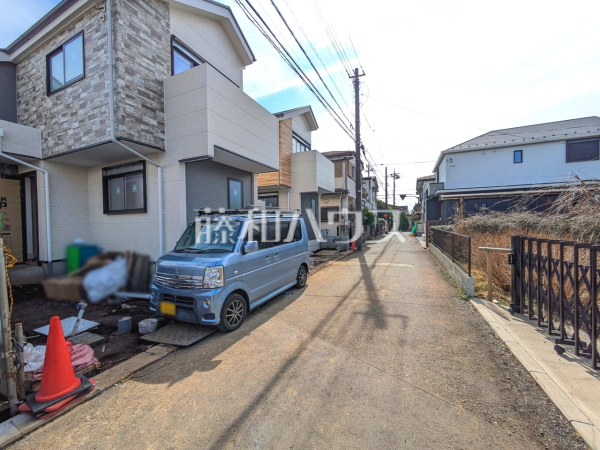 接道状況および現場風景 【小金井市緑町3丁目】 接道状況および現場風景 【小金井市緑町3丁目】