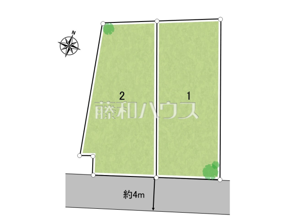 全体区画図 【八王子市東中野】 全体区画図 【八王子市東中野】
