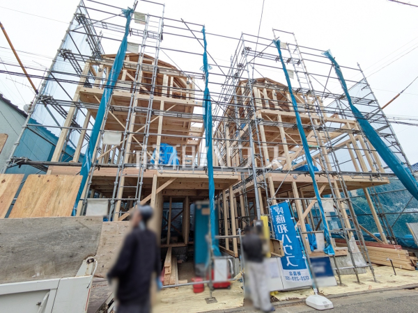 現場風景 ここに住む方を想像して、着々と建築しております! 【板橋区富士見町】 現場風景 ここに住む方を想像して、着々と建築しております! 【板橋区富士見町】