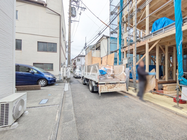 接道状況および現場風景 平日のご案内も可能です。まずはお気軽にお電話下さい! 【板橋区富士見町】 接道状況および現場風景 平日のご案内も可能です。まずはお気軽にお電話下さい! 【板橋区富士見町】
