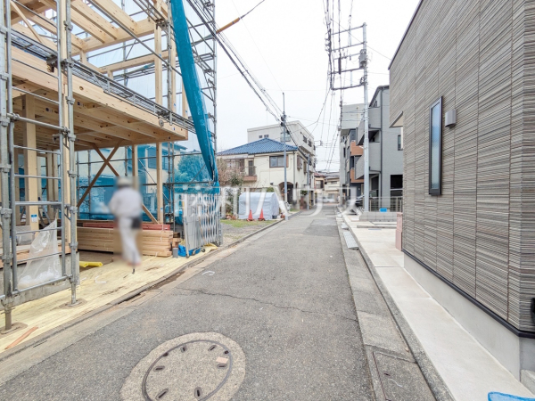 接道状況および現場風景 生活至便な周辺環境も合わせご案内いたします! 【板橋区富士見町】 接道状況および現場風景 生活至便な周辺環境も合わせご案内いたします! 【板橋区富士見町】