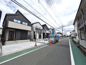 接道状況および現場風景