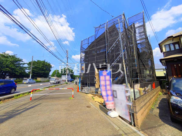 接道状況および現場風景 【新座市栄2丁目】 接道状況および現場風景 【新座市栄2丁目】