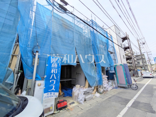 2号棟 外観 【日野市大字日野】 誠心誠意、建築中!物件の内部構造などは今しか見ることができません。是非ご見学のお問合せをお待ちしております!