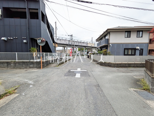 接道状況および現場風景 【福岡市南区弥永1丁目】