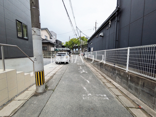 接道状況および現場風景 【福岡市南区弥永1丁目】