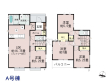 A号棟 間取図 【福岡市南区警弥郷1丁目】 A号棟 間取図 【福岡市南区警弥郷1丁目】