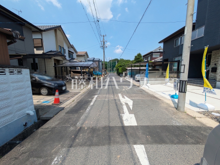 接道状況および現場風景 【春日井市関田町2丁目】/撮影日2026/06/12
