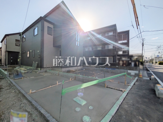 現場風景 【朝霞市膝折町2丁目】