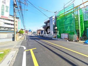 接道状況および現場風景