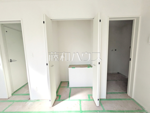 3号棟 収納(施工中) 【朝霞市膝折町2丁目】