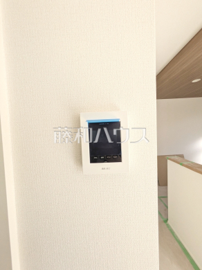 3号棟 TVモニター付インターフォン 【朝霞市膝折町2丁目】
防犯に役立つTVモニター付インターフォン