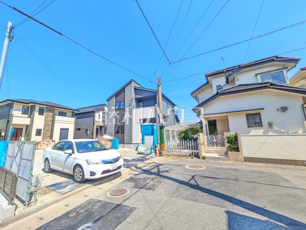 接道状況および現場風景 【福岡市南区鶴田4丁目】 接道状況および現場風景 【福岡市南区鶴田4丁目】