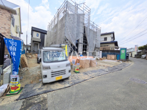 接道状況および現場風景