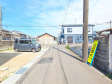 接道状況および現場風景 【北名古屋市高田寺出口】 接道状況および現場風景 【北名古屋市高田寺出口】