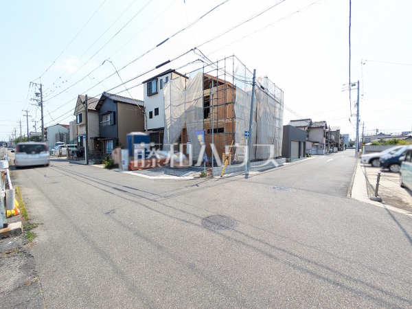 接道状況および現場風景 【春日井市瑞穂通7丁目】 接道状況および現場風景 【春日井市瑞穂通7丁目】