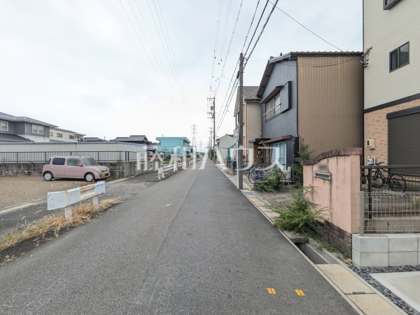 接道状況および現場風景 【春日井市瑞穂通7丁目】 接道状況および現場風景 【春日井市瑞穂通7丁目】