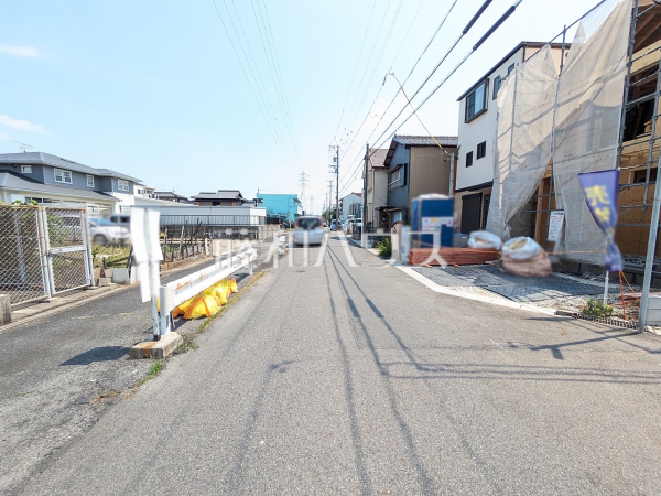 接道状況および現場風景 【春日井市瑞穂通7丁目】 接道状況および現場風景 【春日井市瑞穂通7丁目】