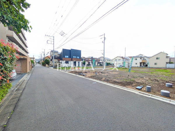 接道状況および現場風景 【小平市鈴木町1丁目】 接道状況および現場風景 【小平市鈴木町1丁目】