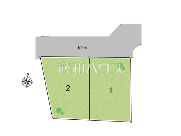 全体区画図 【国分寺市西恋ヶ窪3丁目】 全体区画図 【国分寺市西恋ヶ窪3丁目】