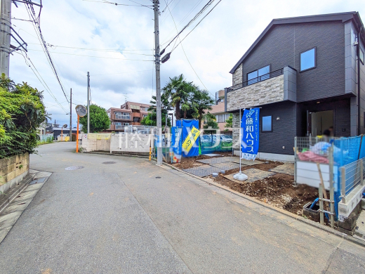 接道状況および現場風景 【東大和市南街1丁目】