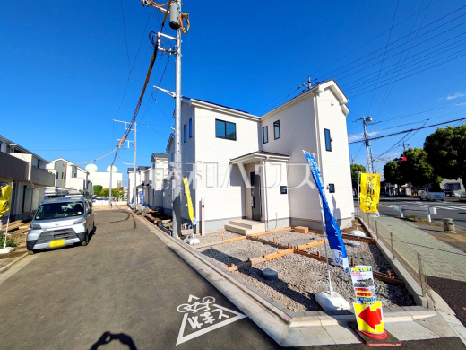 接道状況および現場風景 【府中市日新町3丁目】
