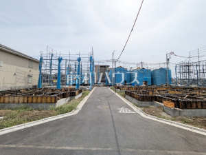 接道状況および現場風景