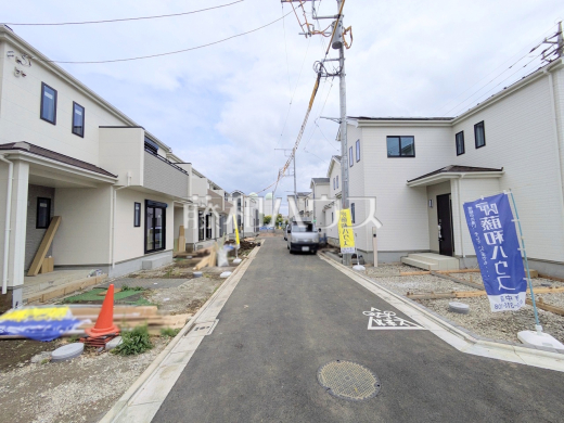 ≪接道状況≫同時期に生活をスタートさせるご家族の多い分譲地は、困ったときも心強い存在になりそうですね!【府中市日新町3丁目】