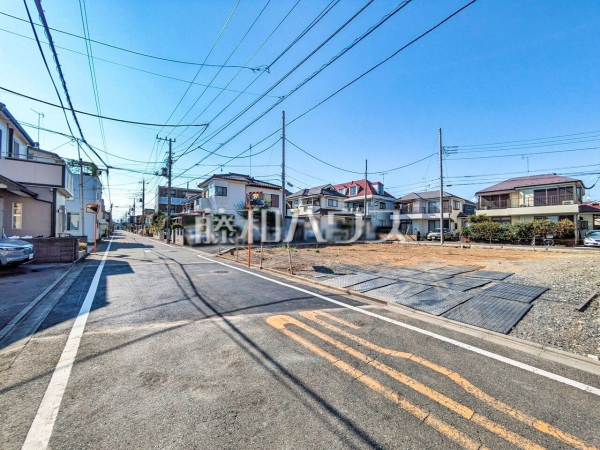 接道状況および現場風景 【武蔵村山市大南2丁目】 接道状況および現場風景 【武蔵村山市大南2丁目】