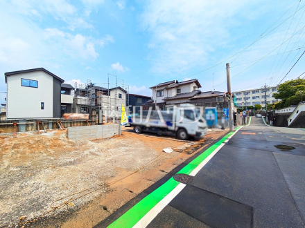 接道状況および現場風景 【福岡市東区若宮4丁目】/撮影日2026/05/01