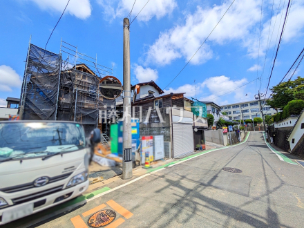 接道状況および現場風景 【福岡市東区若宮4丁目】/撮影日2026/05/29
