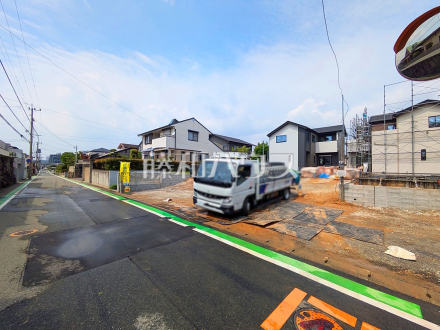 接道状況および現場風景 【福岡市東区若宮4丁目】/撮影日2026/05/01