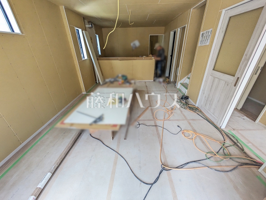 4号棟 施工中内観 【福岡市東区若宮4丁目】