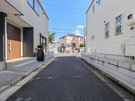 接道状況および現場風景 【練馬区東大泉7丁目】/撮影日2026/05/22
