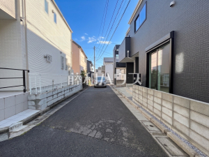 接道状況および現場風景