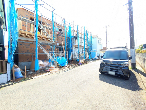 接道状況および現場風景 【八王子市めじろ台2丁目】 接道状況および現場風景 【八王子市めじろ台2丁目】