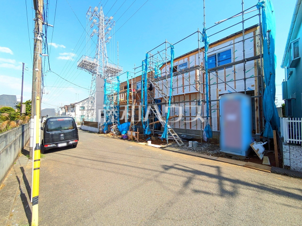 接道状況および現場風景 【八王子市めじろ台2丁目】 接道状況および現場風景 【八王子市めじろ台2丁目】