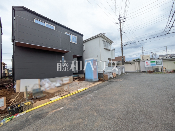 接道状況および現場風景 【八王子市めじろ台2丁目】 接道状況および現場風景 【八王子市めじろ台2丁目】