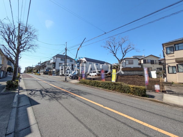 接道状況および現場風景 【練馬区平和台1丁目】 接道状況および現場風景 【練馬区平和台1丁目】
