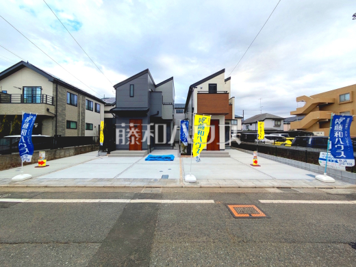 接道状況および現場風景 【府中市若松町3丁目】