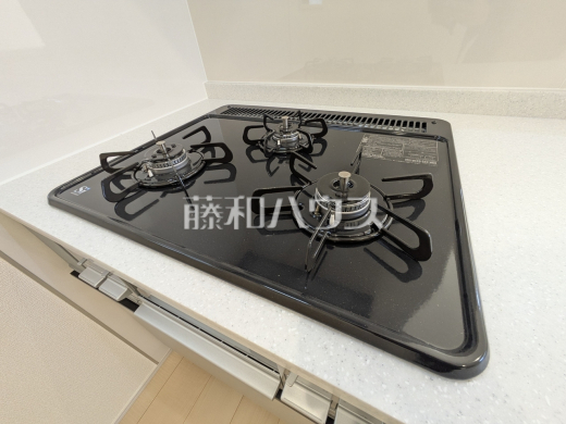 2号棟 3口ガスコンロ 【府中市若松町3丁目】