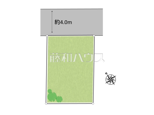 全体区画図 【西東京市富士町4丁目】