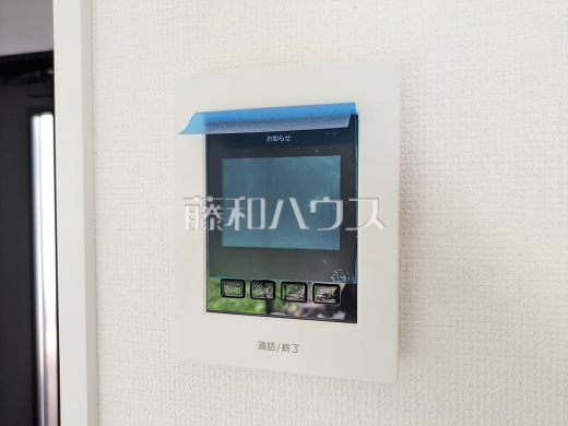 TVモニター付きインターホン 訪問者がひと目で分かります