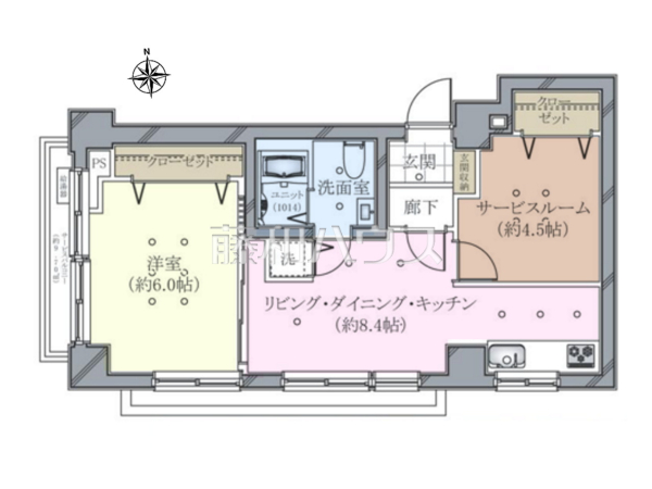 間取図 【フラッツ小金井】 間取図 【フラッツ小金井】