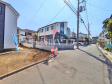 接道状況および現場風景 【三鷹市新川1丁目】 接道状況および現場風景 【三鷹市新川1丁目】