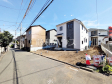 接道状況および現場風景 【三鷹市新川1丁目】 接道状況および現場風景 【三鷹市新川1丁目】