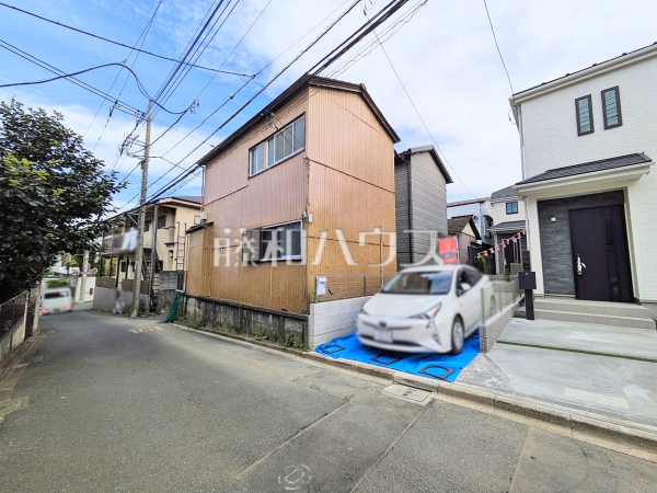 接道状況および現場風景 【三鷹市新川1丁目】 接道状況および現場風景 【三鷹市新川1丁目】